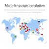 Устройство для перевода языка поддерживает 138 языков, двусторонний голосовой переводчик в реальном времени