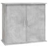 vidaXL Gray Concrete Aquarium Stand 81 x 36 x 73 cm Engineered Wood