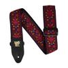 5369 Guitar Strap JACQUARD STRAP CRIMSON ROYAL BLOOM Jacquard Strap Crimson Royal Bloom [ERNIE BALL] [Genuine]