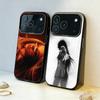 Милый Чехол для Телефона L-Lola Singer I-Indigos Для iPhone17,16,15,14,13,12,11,Pro,MAX Белый Матовый Ударопрочный Чехол