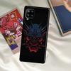 Кейс Самурайский Они Маска для Samsung Galaxy A33 A13 A36 A56 A23 A52 A32 A12 A54 A34 A14 A16 A26 A53 A15 A35 A55