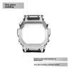DW-H5600 Винтажный гравированный Мод-комплект Для Casio G-SHOCK Маленький квадратный DW H5600 модифицированный корпус корпуса часов из цельной нержавеющей стали мужской