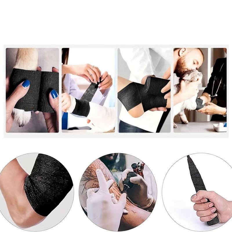 1 шт. Самоклеящаяся повязка фиксирующая повязка для животных повязка для разрыва рук водонепроницаемая эластичная повязка для домашних животных 5 см * 4,5 м
