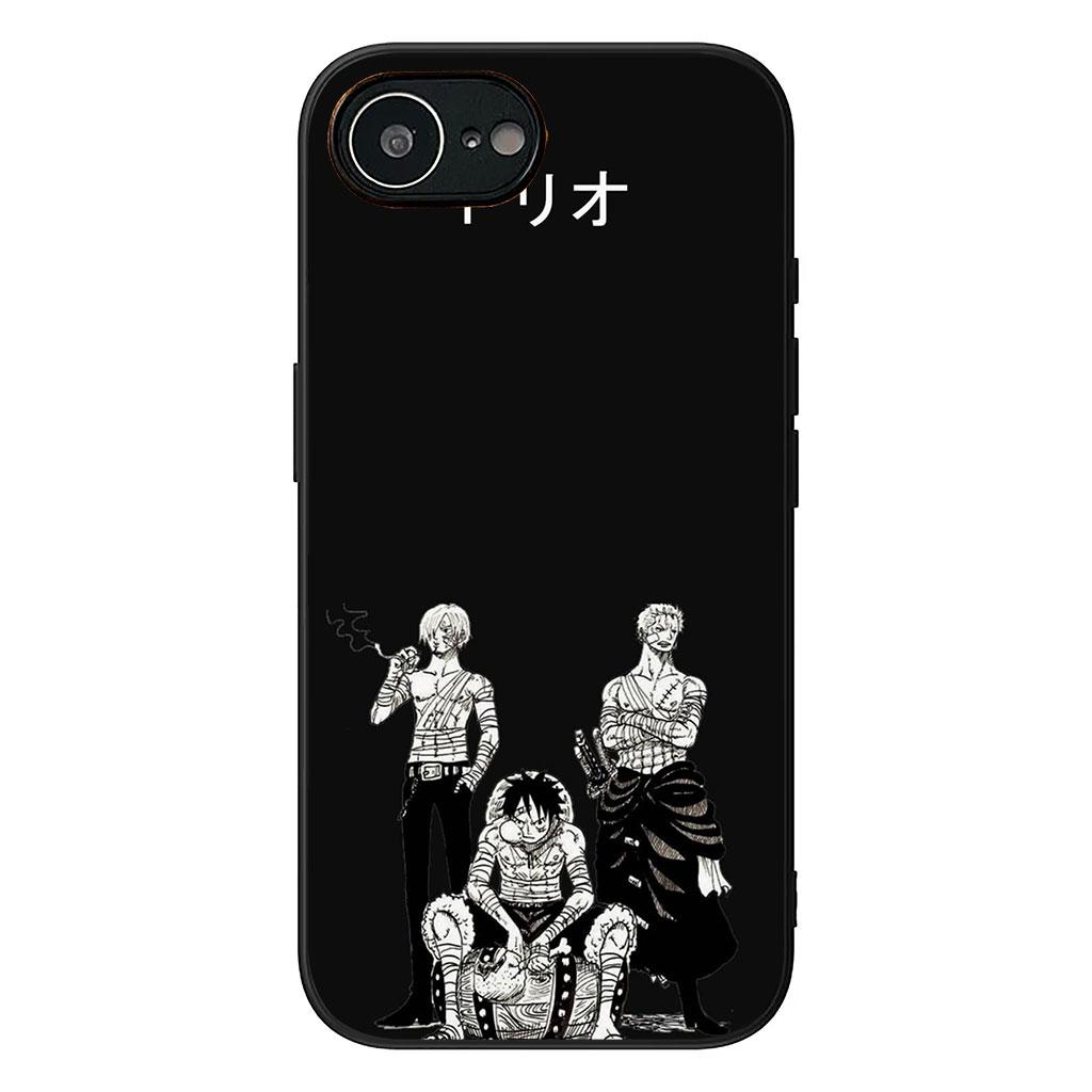Luffy One Pieces Roronoa Zoro Sanji Phone Cover for Samsung Galaxy S22 S21 S20 Fe Ultra S9 Plus + A13 A22 M21 M31 M55 M15 Case