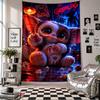 Wall TapestryGremlins Gizmo Art Hanging Cloth Decorative Background Cover for Room Decoration