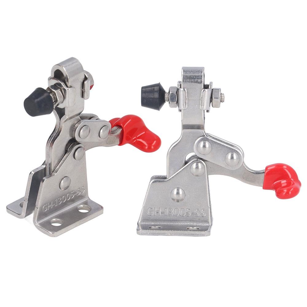 2pcs Precision Vertical Toggle Clamp Adjustable Quick Release Clamp Heavy Toggle Clamps  Welding