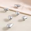 Middle Ancient Style Pebble Cabinet Door Handle Creative Brass Wardrobe Knob Light Luxury Shoe Cabinet Irregular Small Handle