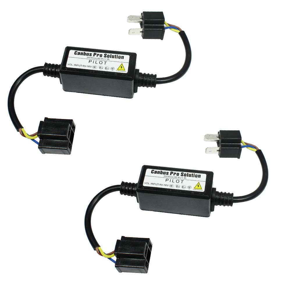 YUNPICAR LED H4 Hi/Low Двойного Использования, LED Декодер, Фара, Предотвращение Мерцания LED, Канселлер, Блок