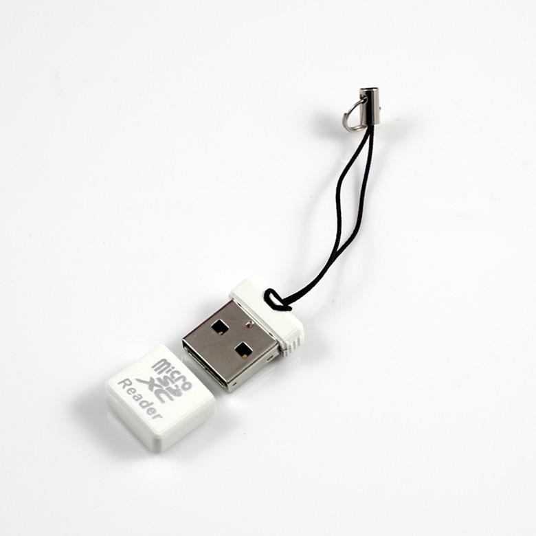 Super Mini USB 2.0 Micro SD Card Flash TF Адаптер для чтения карт памяти для компьютера, ноутбука, автомобиля