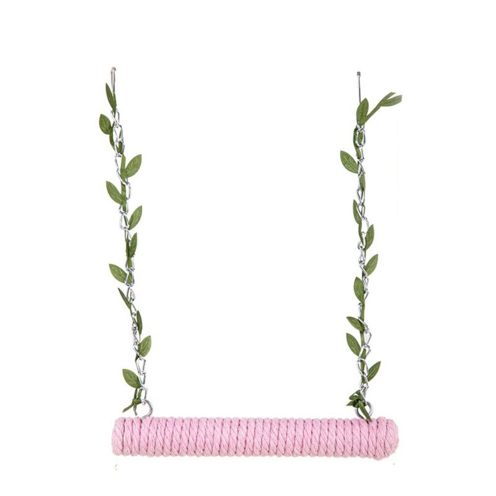 Деревянные качели для птиц, износостойкая жердочка для стачивания когтей попугая, игрушка-качели для попугая, кореллы