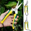 Ergonomic Handle Pruning Shears Stainless Steel Tree Branch Trimmer Florist Work