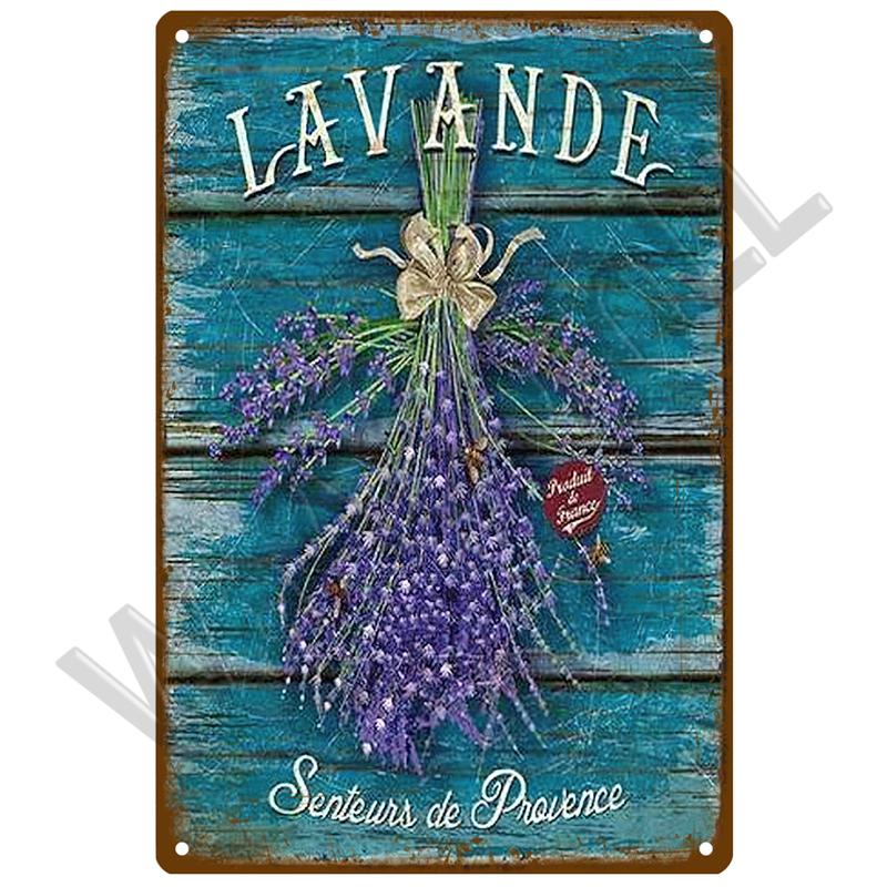 Ретро Декор, металлический знак лаванды, жестяной постер, металлические винтажные вывески с подсолнухом, жестяная вывеска с цветком, ромашка, настенный декор для дома и сада, подарок
