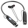 Спортивные наушники Bluetooth 5.3 со светодиодным дисплеем, микрофоном с шумоподавлением, удобным магнитным шейным ободком