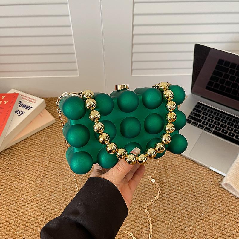 Acrylic Clutch Bag For Women Evening Party Prom Luxury Shoulder Crossbody Bags Handbag With Chain Wedding Bridal Day Purse Gifts