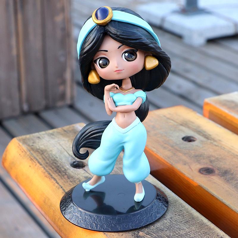 Princess Ariel Rapunzel Cinderella Mermaid Anna Elsa Belle Sofia Snow White Mulan The Little Mermaid Figure Toys Kid Gift