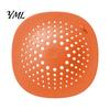 Easy Clean Sink Mat Kitchen Strainer with Suction Cup, Food Residue & Hair Removable Catcher Floor Drain Cover, Anti Clogging Filter Mesh for Bathroom