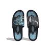 Yu-Gi-Oh! x adidas Reptossage Slide Синие Глаза Белый Дракон Унисекс Кроссовки Черный Основной Черный Туманно-Небесный HQ4276