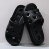 Bath Slippers Non-slip Water Leakage Household Hole Hollow Bathroom Soft Bottom Eva Women Couple Men Cool Slippers