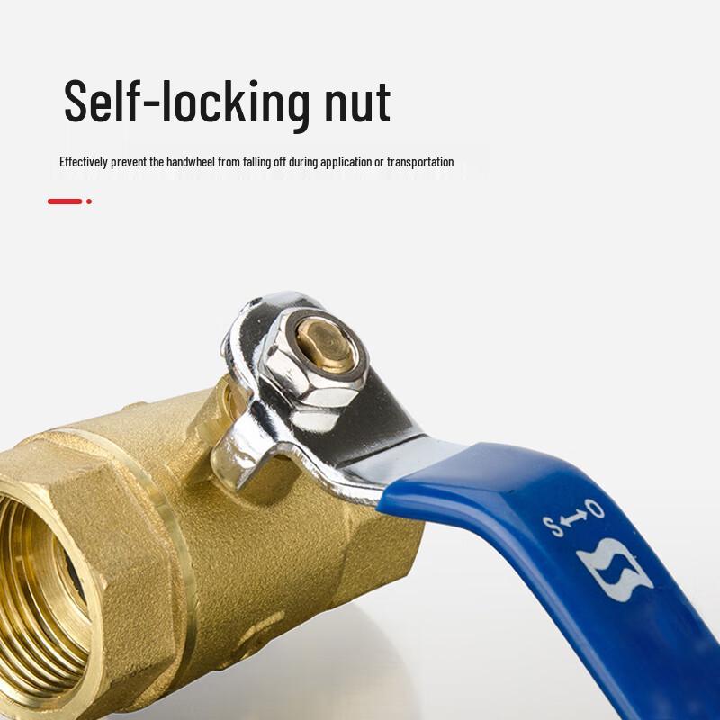 Thickened Brass Internal Thread Ball Valve