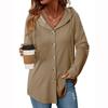 Women's Fashion Solid Color Long-sleeved Tops