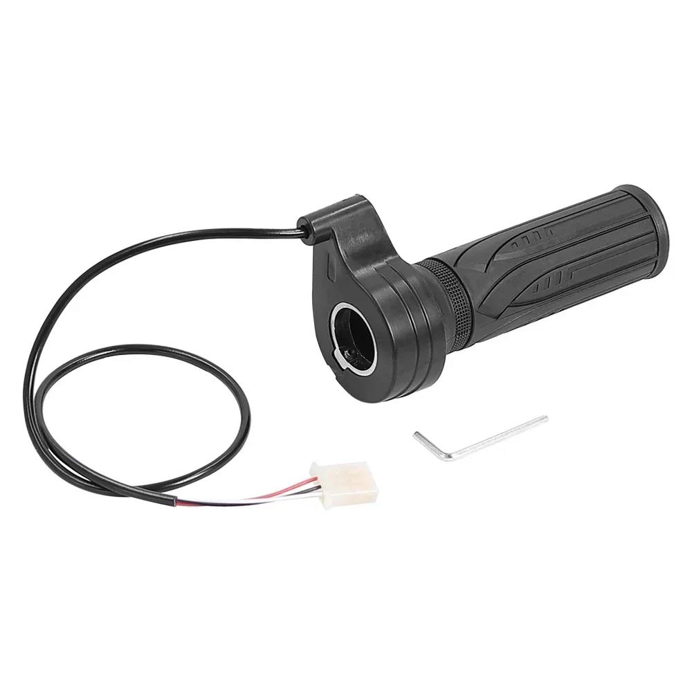 Universal Electric Bicycle Twist Throttle Hall Sensor Turn Handle Accelerator for Electric Scooter E-bike Tricycle Parts Throttles 2