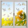 Sunshine Catcher, Colorful Window Stickers, Sun Catcher, Rainbow, Prism, Tree Branches and Birds, Glass Stickers, Anti Collision Window Stickers