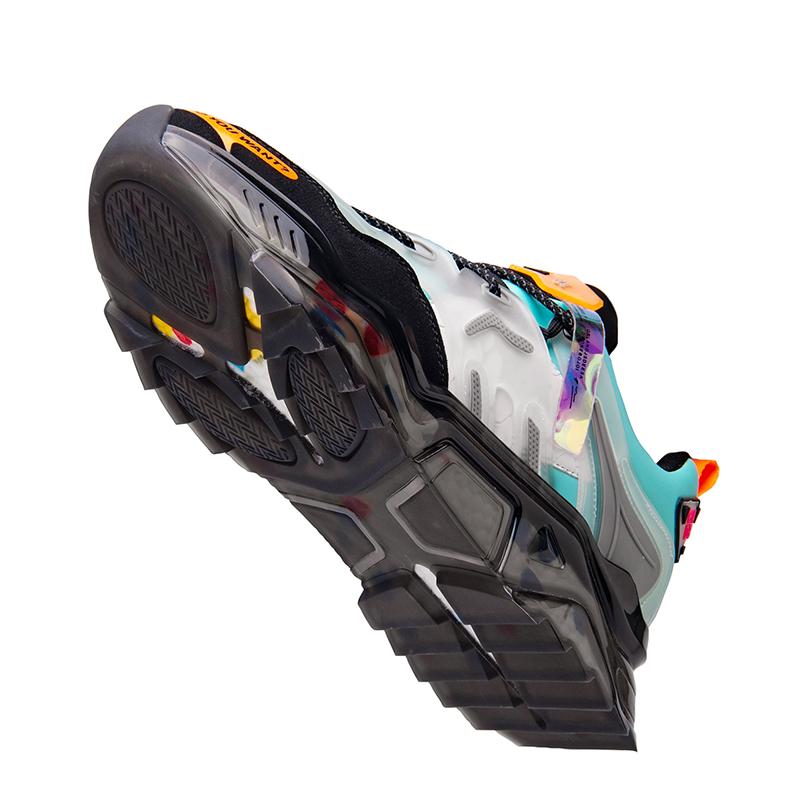 Mens High Quality Men's Non-slip TPR Rubber Soft Sole Fashion Sports Running Shoes