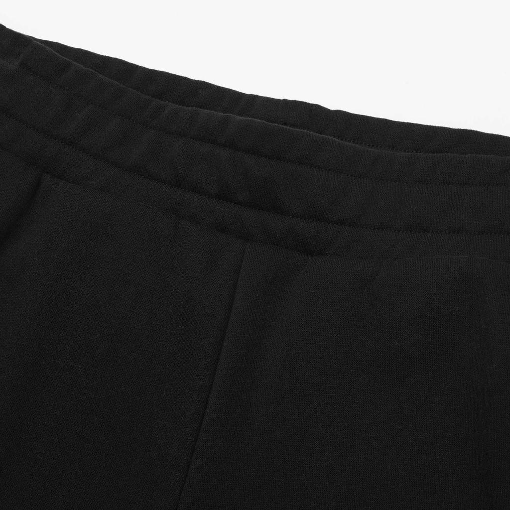 Puma Logo Print Elastic Waist Joggers Men Bottoms Black 848652-01