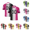 Custom Football Jerseys Personalized Printed Team Name & Number Sports Uniform For Men Women Youth