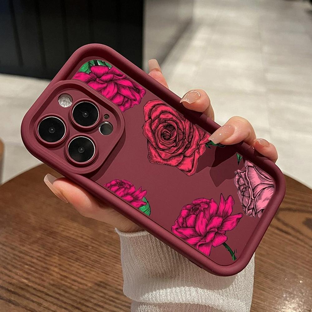 LZ16 цветочный силиконовый чехол для телефона Xiaomi 11 Lite 5G 14T Redmi 14C 13C A3 Note 12 11 9 10 13 Pro Plus противоударный задний чехол
