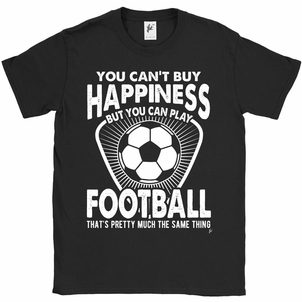 You Can't Buy Happiness But You Can Play Football Mens T-Shirt