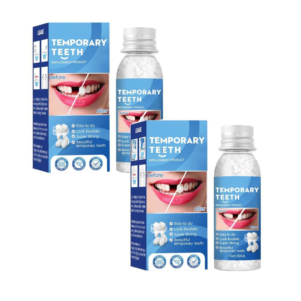 1-4 шт. Временный набор для зубов, зубы и промежутки, накладные зубы, твердый клей, клей для зубных протезов, отбеливание зубов, средство для красоты зубов, 30 мл