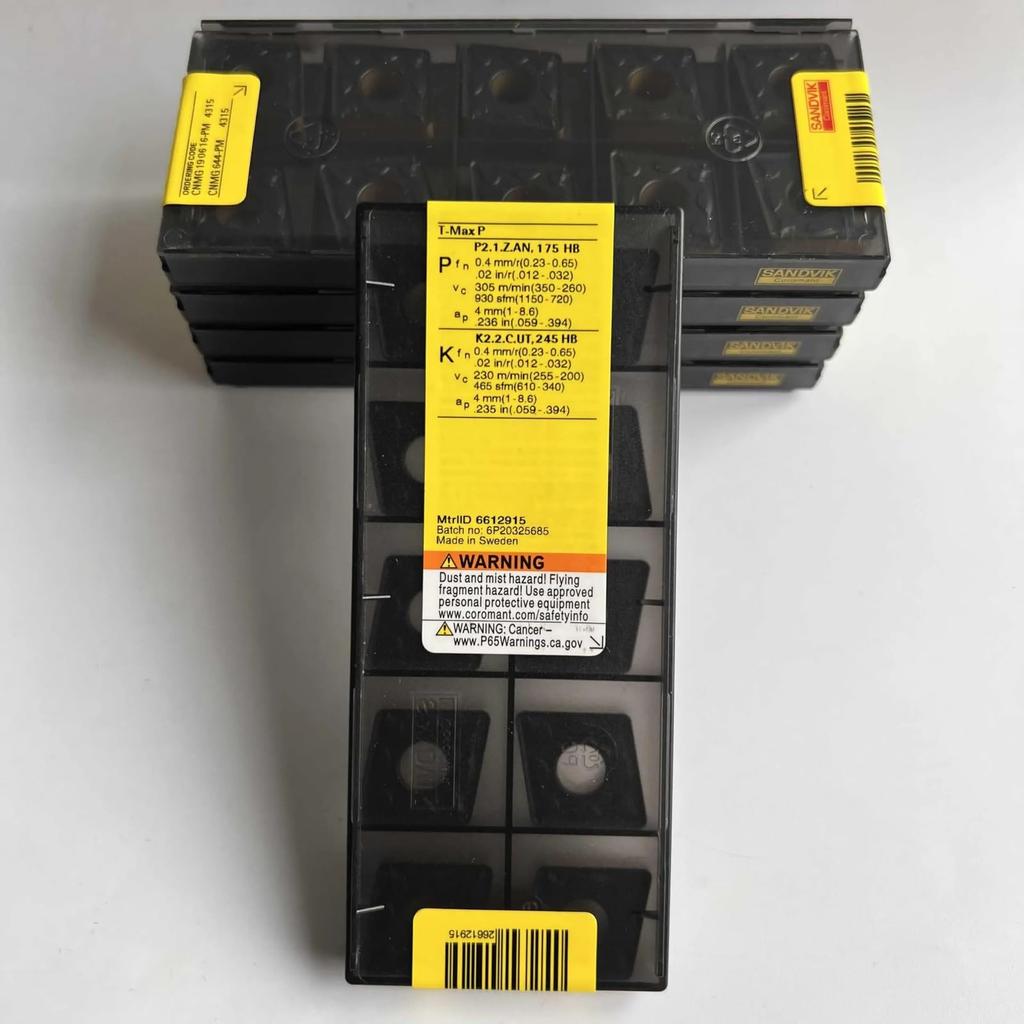 Оригинальная Sandvik / CNMG190616-PM 4315 / Твердосплавная пластина для токарного станка с ЧПУ 10 шт.