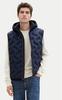 Зимняя куртка Tom Tailor Hybrid Vest Mit Kapuze (1041313) sky captain blue