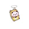 Animal Super Cute Couple Keychain Cartoon Cute Cartoon Bubu Dudu Key Chain  Car Keyring