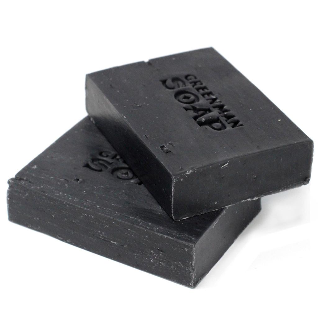 3x Handmade Charcoal Soap Bar - Clove and Sage 100g