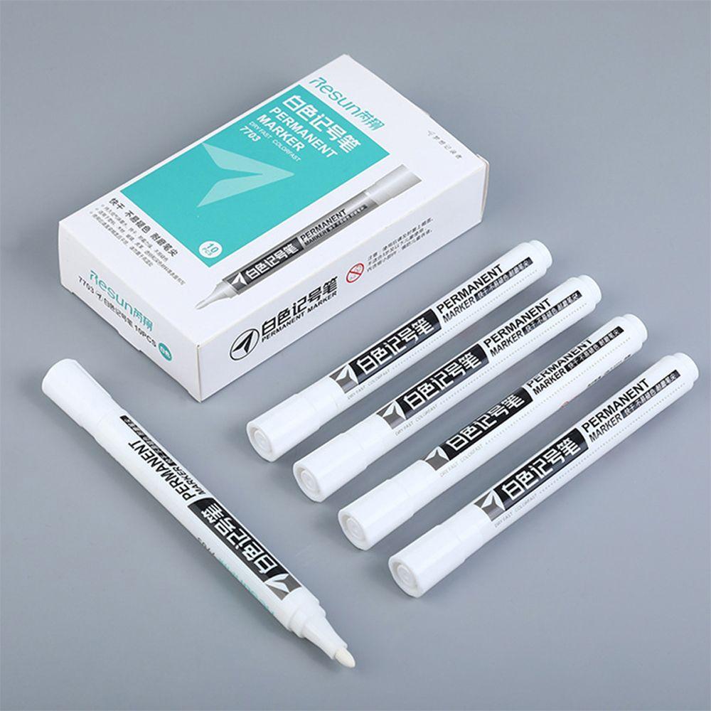 Environmental Oily Painting Graffti Pen Car Tyre Tread Painting Tire Painting Pen White Marker Pen
