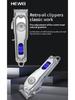 Universal Rechargeable Hair Clipper with LCD Display for Bald Head and Sculpting
