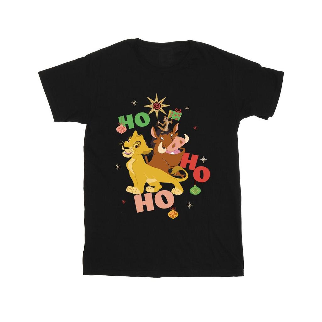 The Lion King Boys Ho Ho Ho Cotton T-Shirt