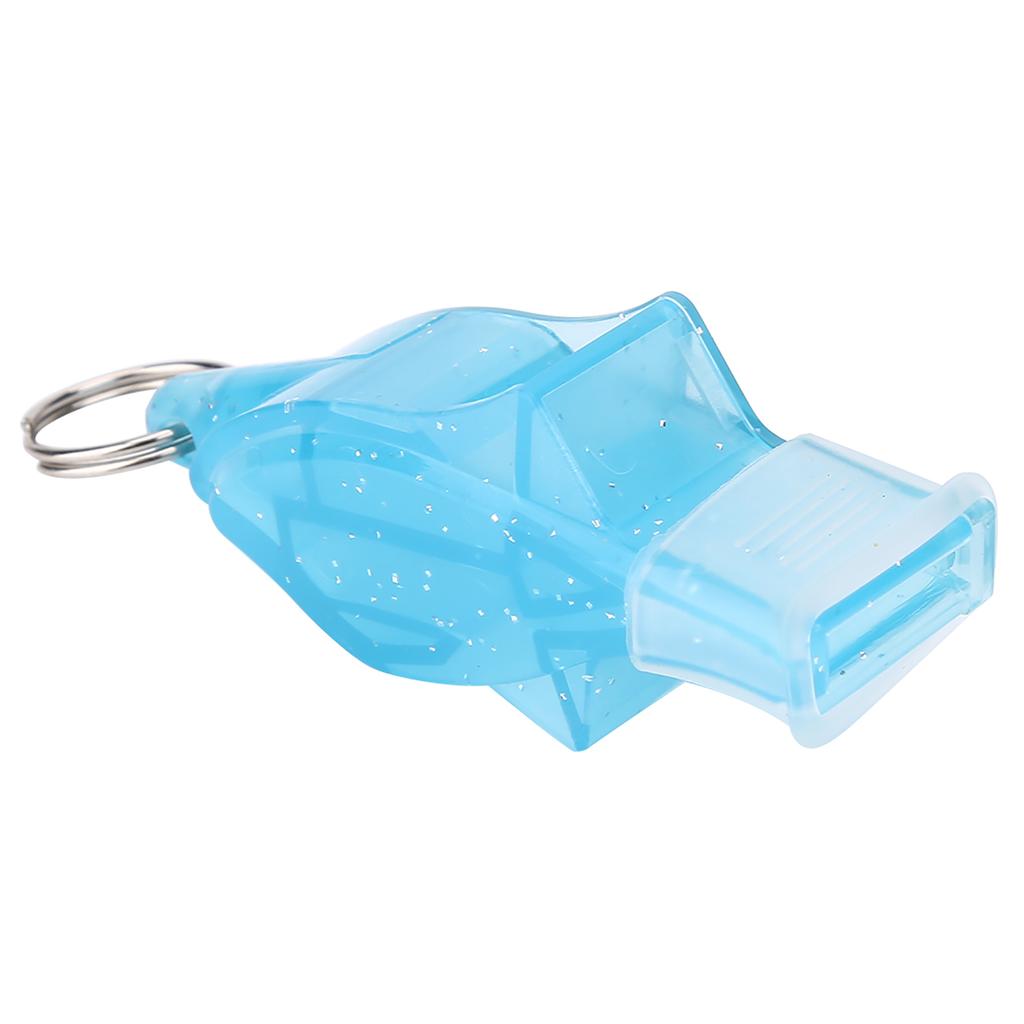 Баскетбольный футбольный свисток рефери аварийного выживания спасательные свистки (Светло-синий)