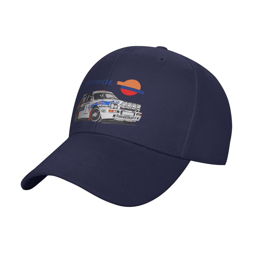 Модная белая бейсболка Lancia Repsol Rally Wrc Carlos Sainz с изогнутым козырьком, Snapback