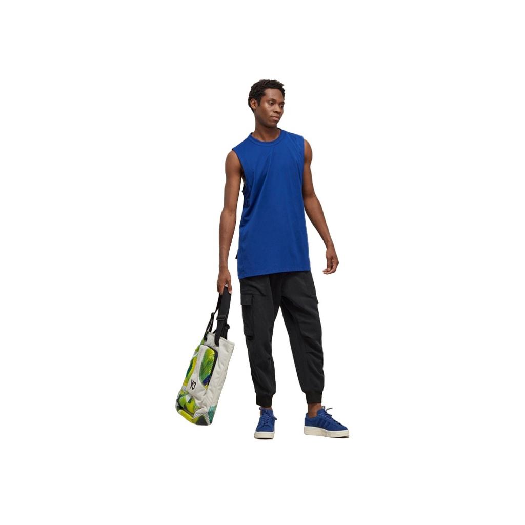 Y-3 Однотонные свободные брюки-карго мужские, черные, H63081