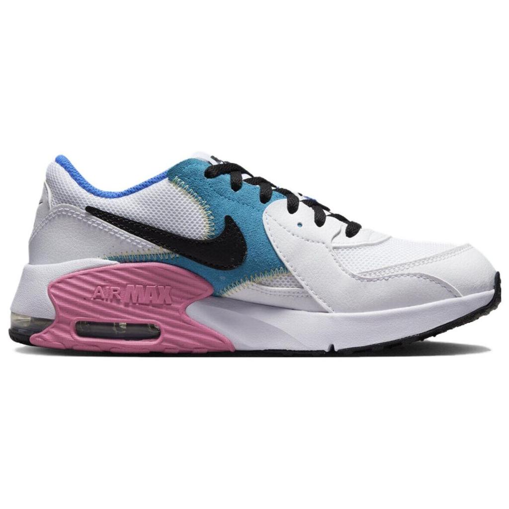 Nike Детские кроссовки Air Max Excee GS White Royal Fuchsia Hyper-Royal Active-Fuchsia Black CD6894-117