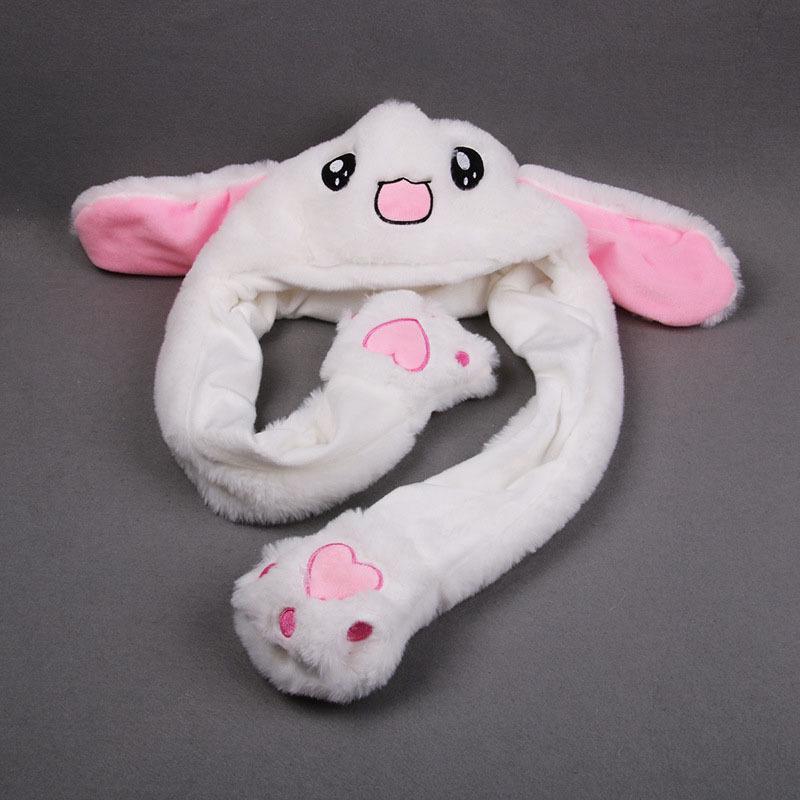 Милый мультфильм Dance Ears Rabbit Beanie Hat Airbag Cap