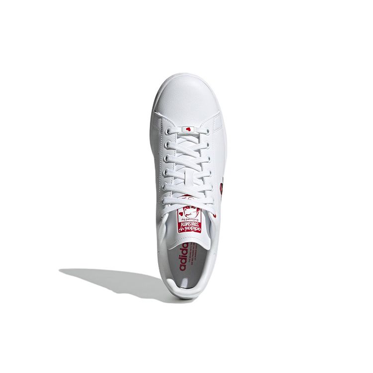 Adidas Stan Smith Valentines Day Unisex Sneakers White Cloud-White Scarlet GW4418