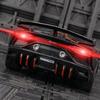 Масштаб 1/24 Lambo Aventador SVJ63, литая под давлением модель автомобиля, игрушечный автомобиль с откатным механизмом, звуком и светом для детей, коллекция подарков для мальчиков и девочек