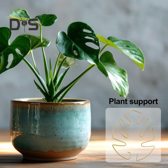 Металлическая опора для стебля растения, зажим для монстеры, держатель для стебля растения, стабилизатор для монстеры, держатель для захвата для вьющихся растений