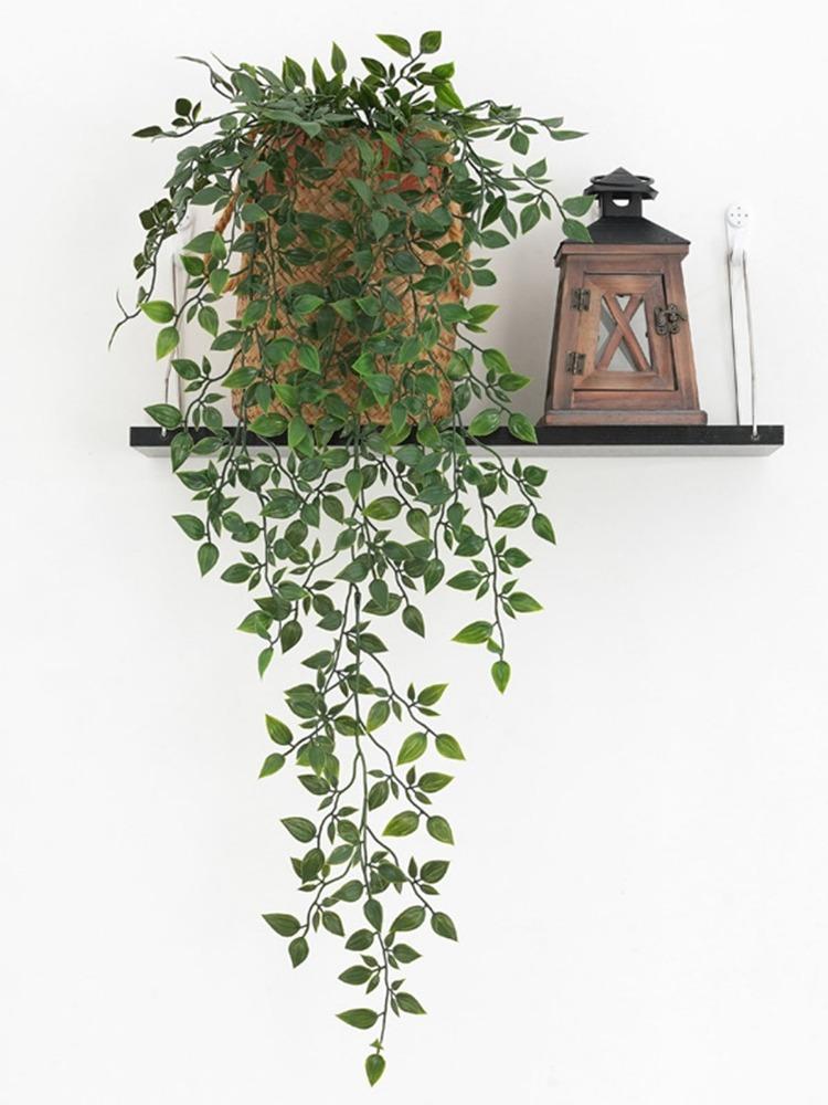 2 шт. искусственные лианы, искусственные вьющиеся лианы, домашний декор, искусственные растения, свадебная гирлянда из плюща для гостиной, вечеринки, украшения из ротанга