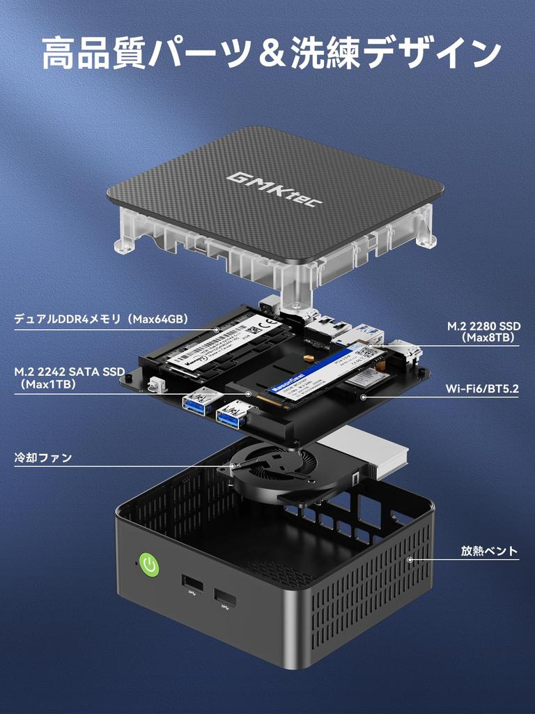 Мини-ПК Core G3 Pro до 64 ГБ DDR4 8 ТБ SSD Мини-ПК Windows 11 Pro Маленький ПК LAN WiFi 6 BT выход на монитор Совместимость с VESA Высокая производительность