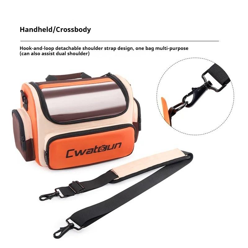 Single Shoulder Crossbody Camera Bag Contrasting Color Large Capacity Water-Proof SLR Digital Photography Bag